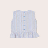 Peaches Boxy Frill Singlet
