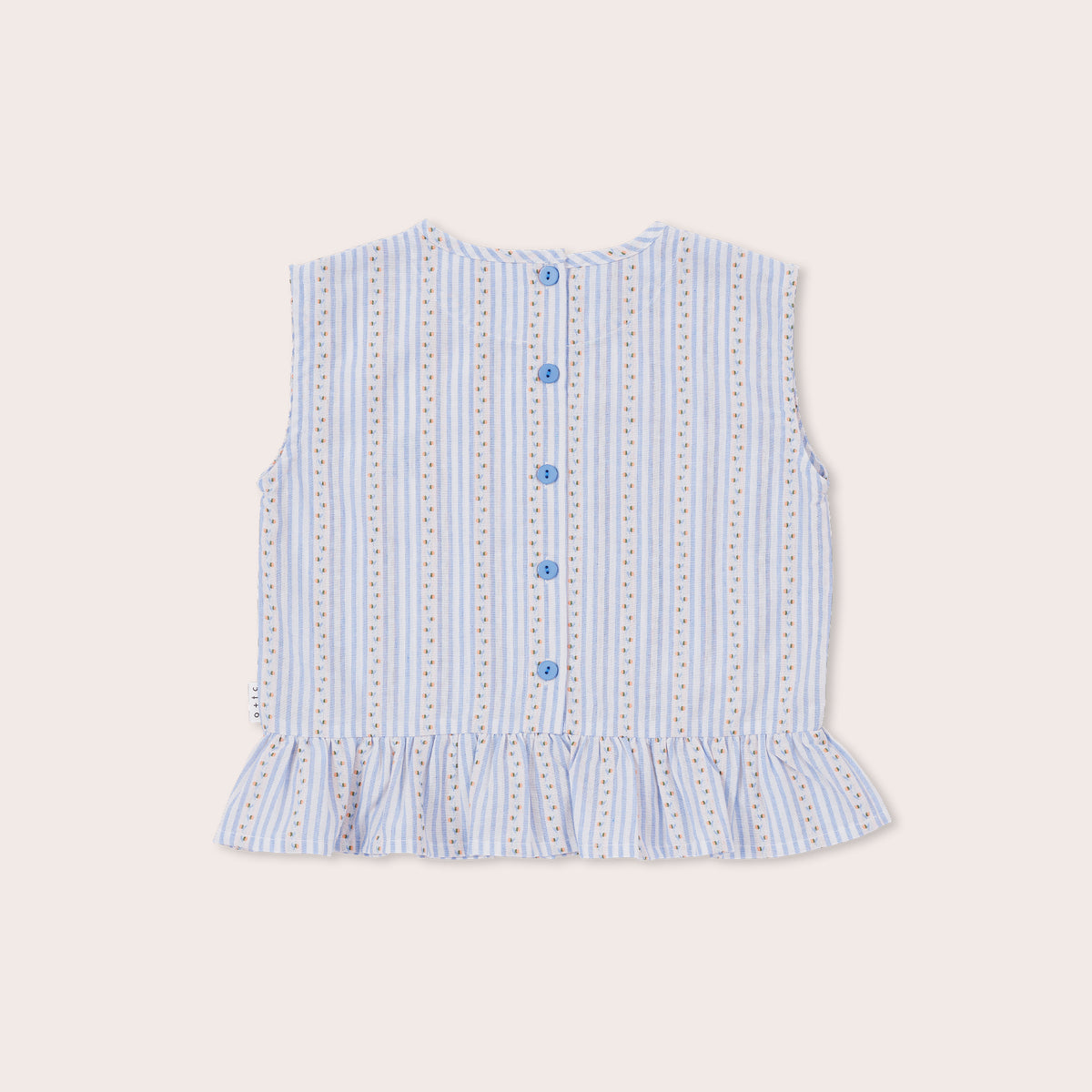 Peaches Boxy Frill Singlet