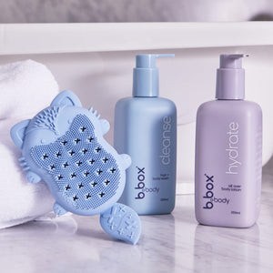 Baby Bath Brush Sponge (Blue)