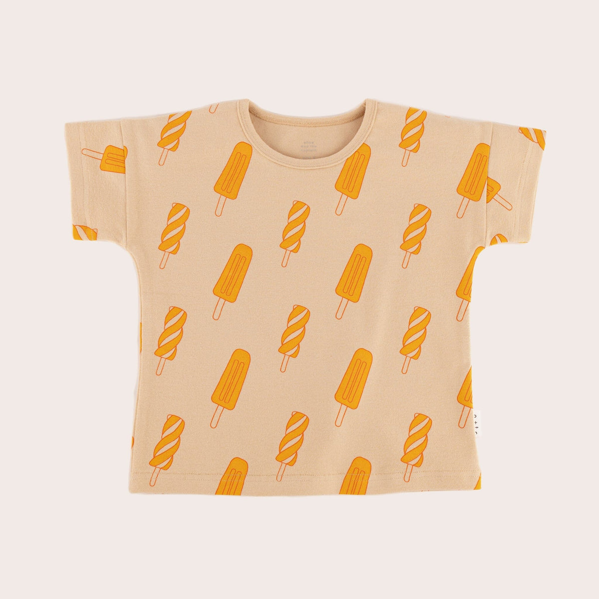 Icy Poles Relaxed Fit Tee - Buff