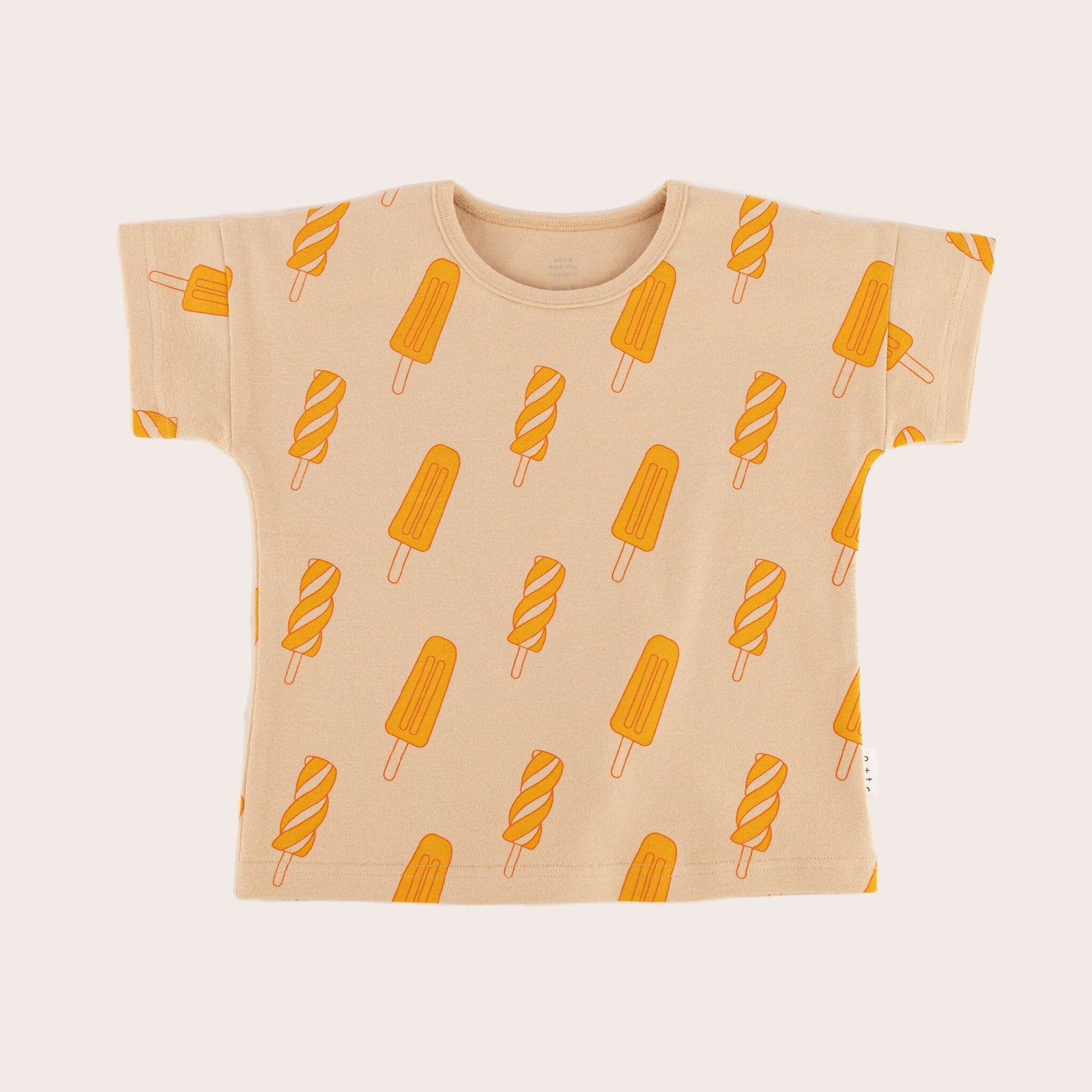 Icy Poles Relaxed Fit Tee - Buff