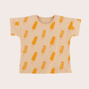 Icy Poles Relaxed Fit Tee - Buff