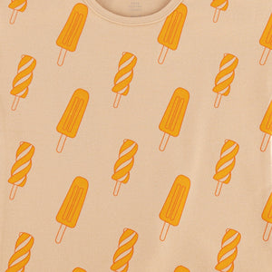 Icy Poles Relaxed Fit Tee - Buff