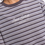 Stripe Ringer Tee (Black)