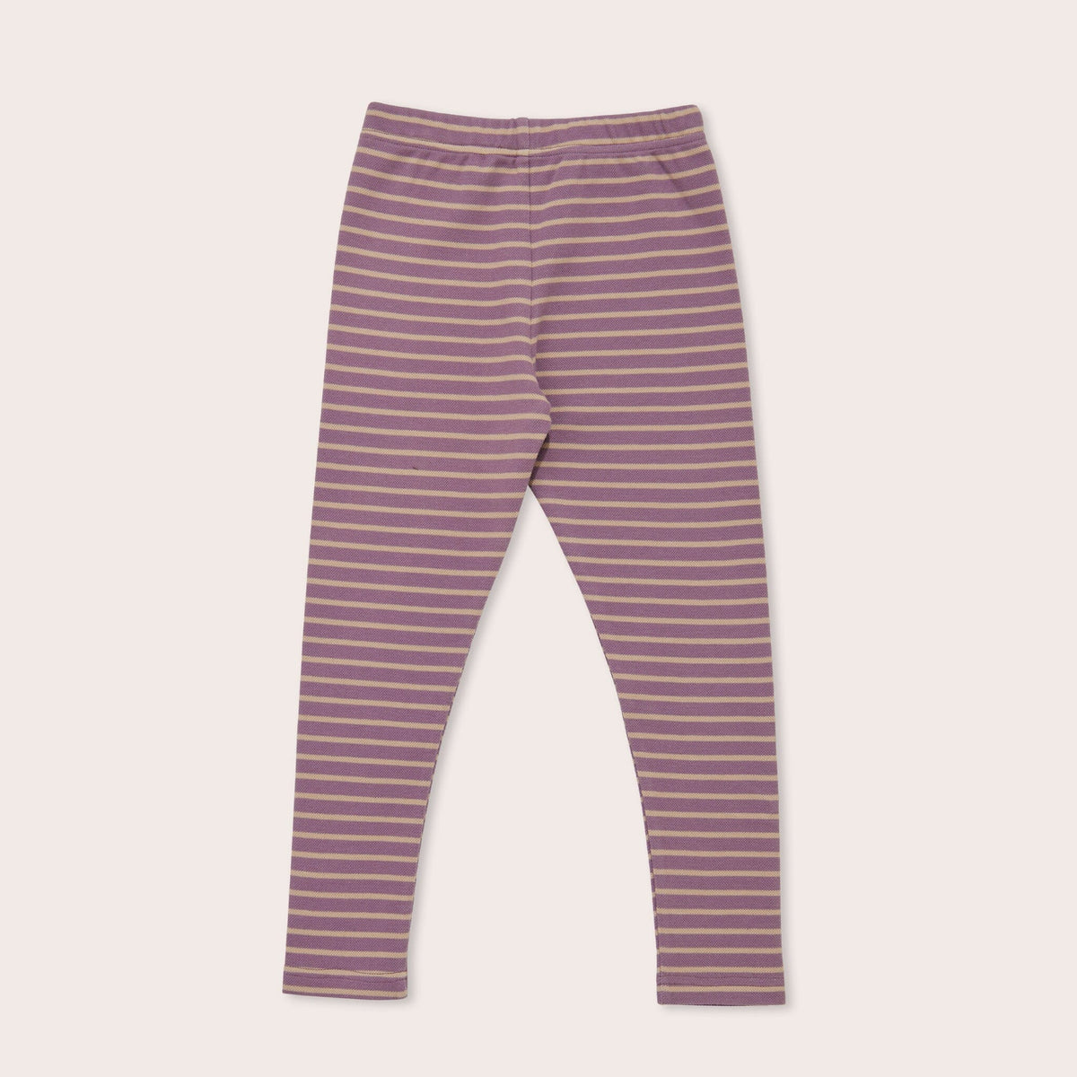 Mauve Stripe Leggings