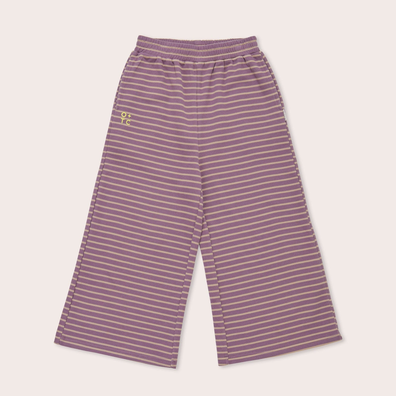 Mauve Stripe Culottes