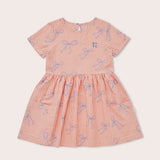 Ruby Stripe Ribbon Noa Dress