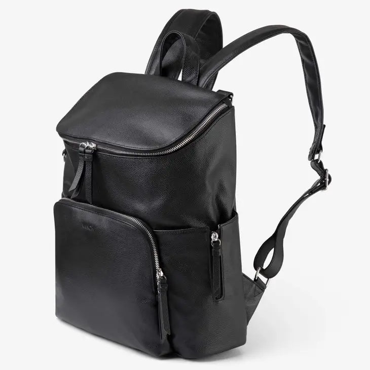 The Frankie Everyday Backpack - Leather (Black)
