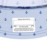 Swim Legionnaire Flap Beach Hat - Anchor