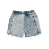 Pinstripe Noah Pocket Shorts