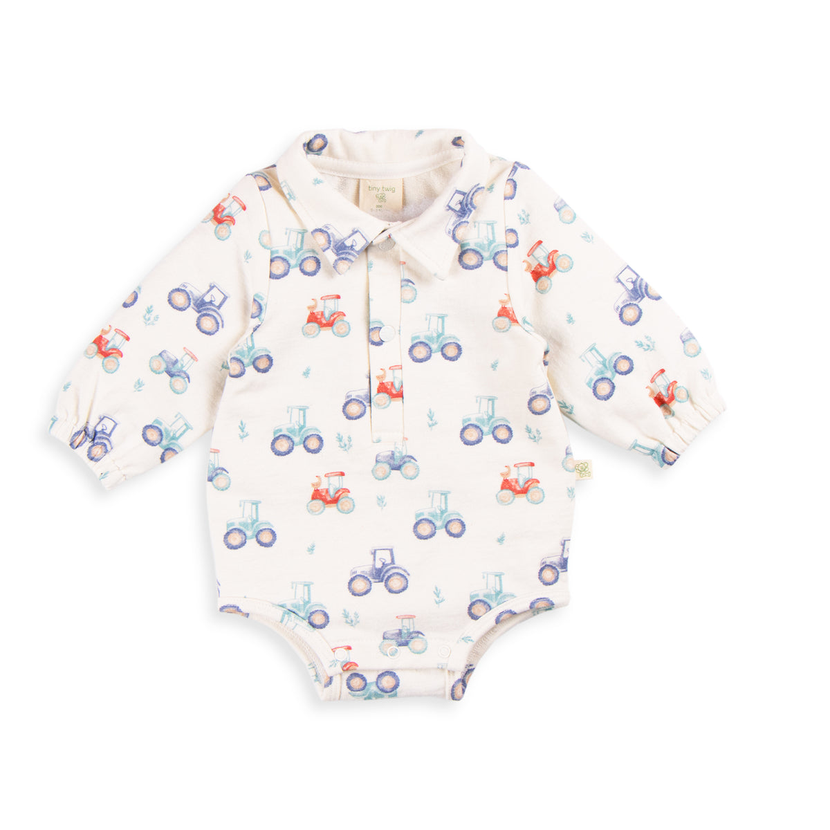 Polo LS Bodysuit - Harvest Time