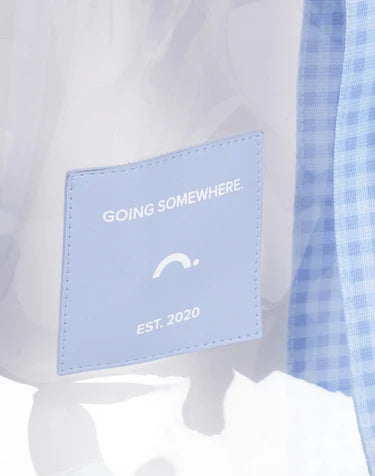 Blue & Orange Cheeky Tote Bag