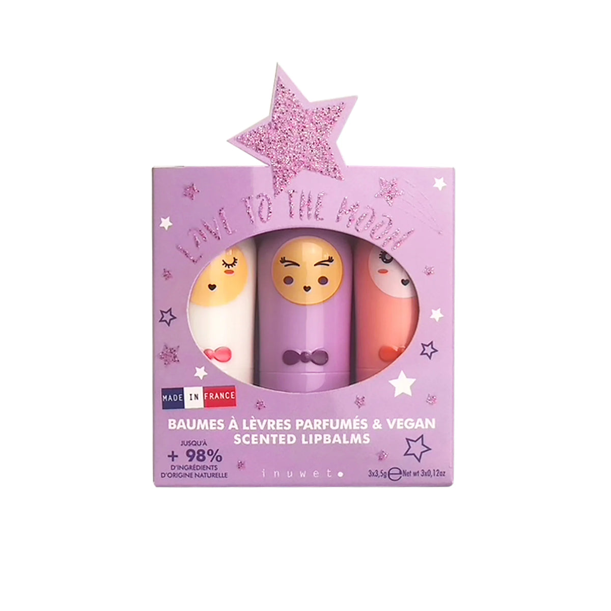 Mauve Trio Lip Balm Gift Set