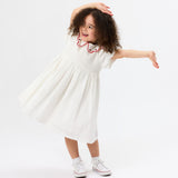 Sweet Strawberry Flo Smocked Dress