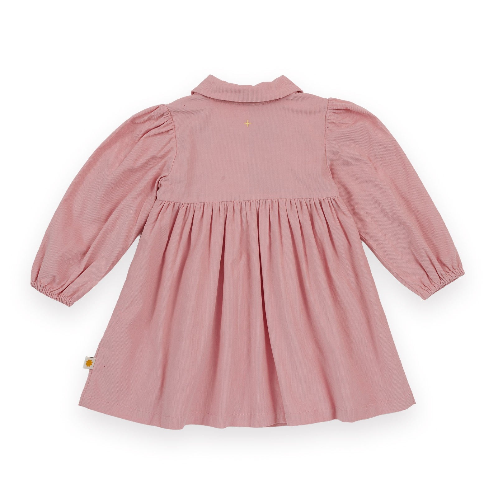 Wild Strawberry Corduroy Collar Dress