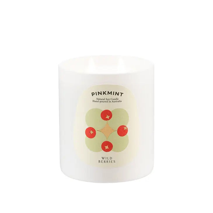 WILD BERRIES DOUBLE WICK SOY CANDLE