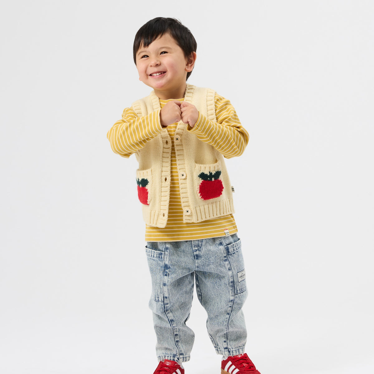 Apple Pocket Knit Vest