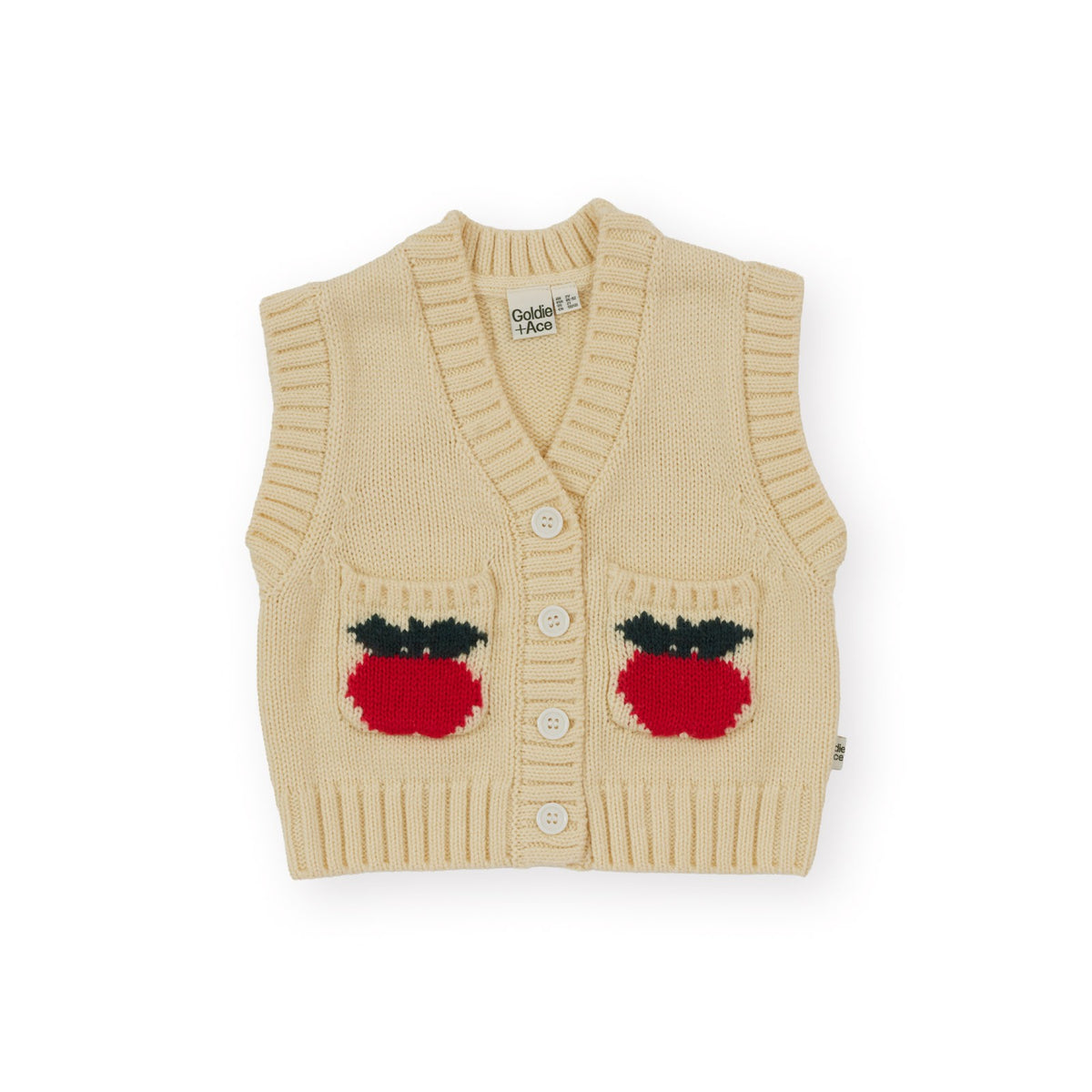 Apple Pocket Knit Vest