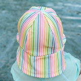 Kids Swim Legionnaire Hat - Rainbow