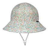 Ponytail Swim Bucket Beach Hat - Olivia