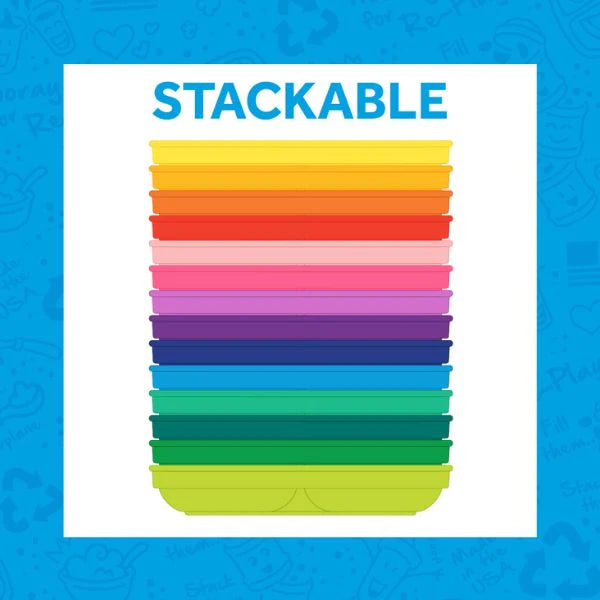 Divided Plate (Lemon Drop)