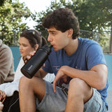 Insulated Flip Top Drink Bottle 1L (Pool Side)