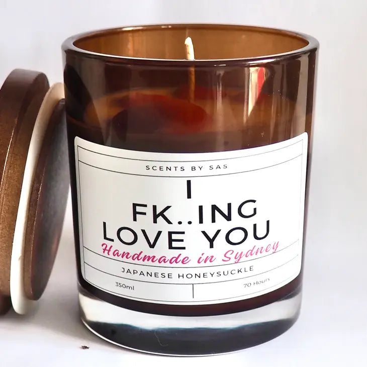 I F..King Love You Candle