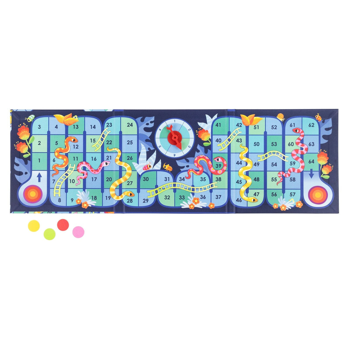 Magna Games Snakes & Ladders / Tic-Tac-Toe