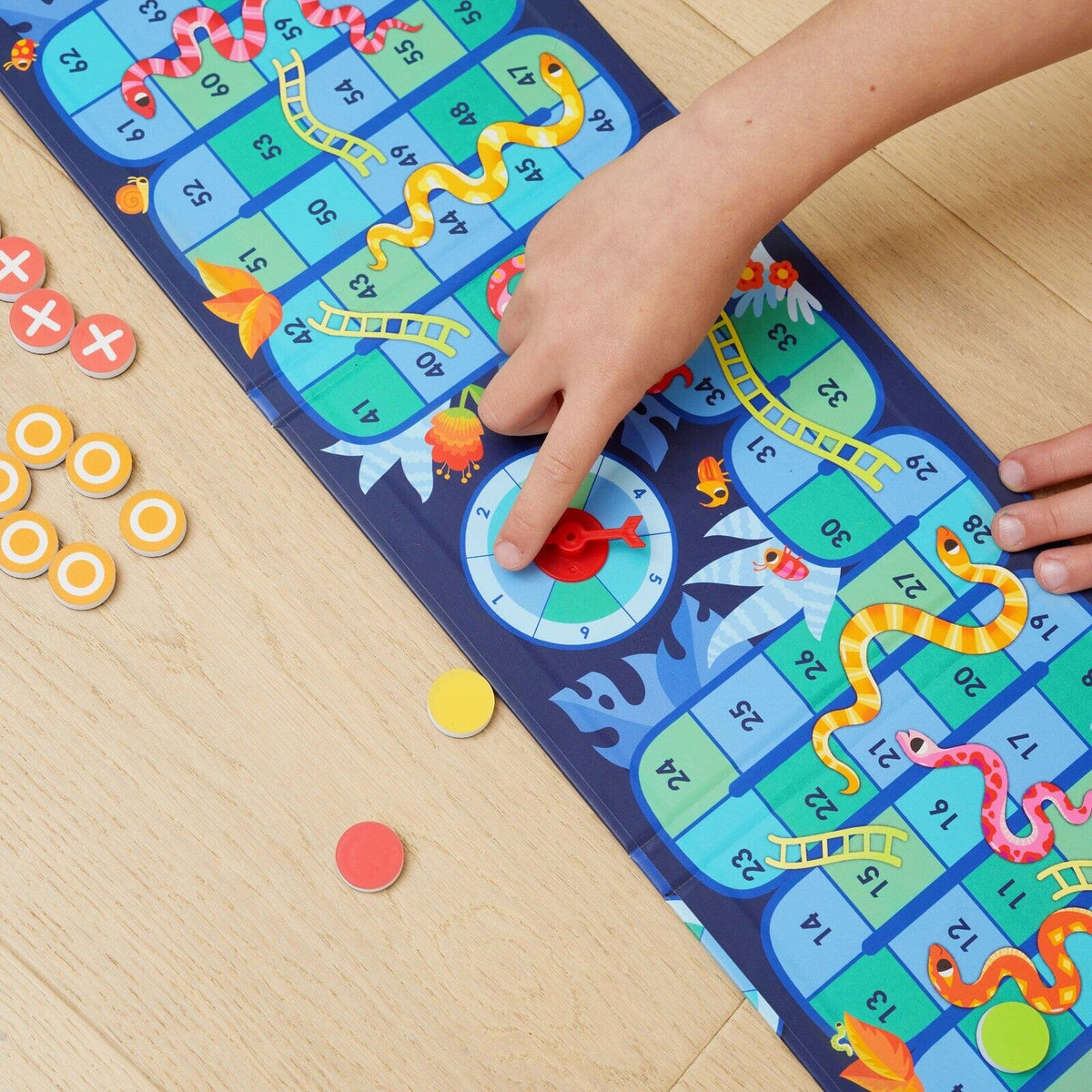 Magna Games Snakes & Ladders / Tic-Tac-Toe