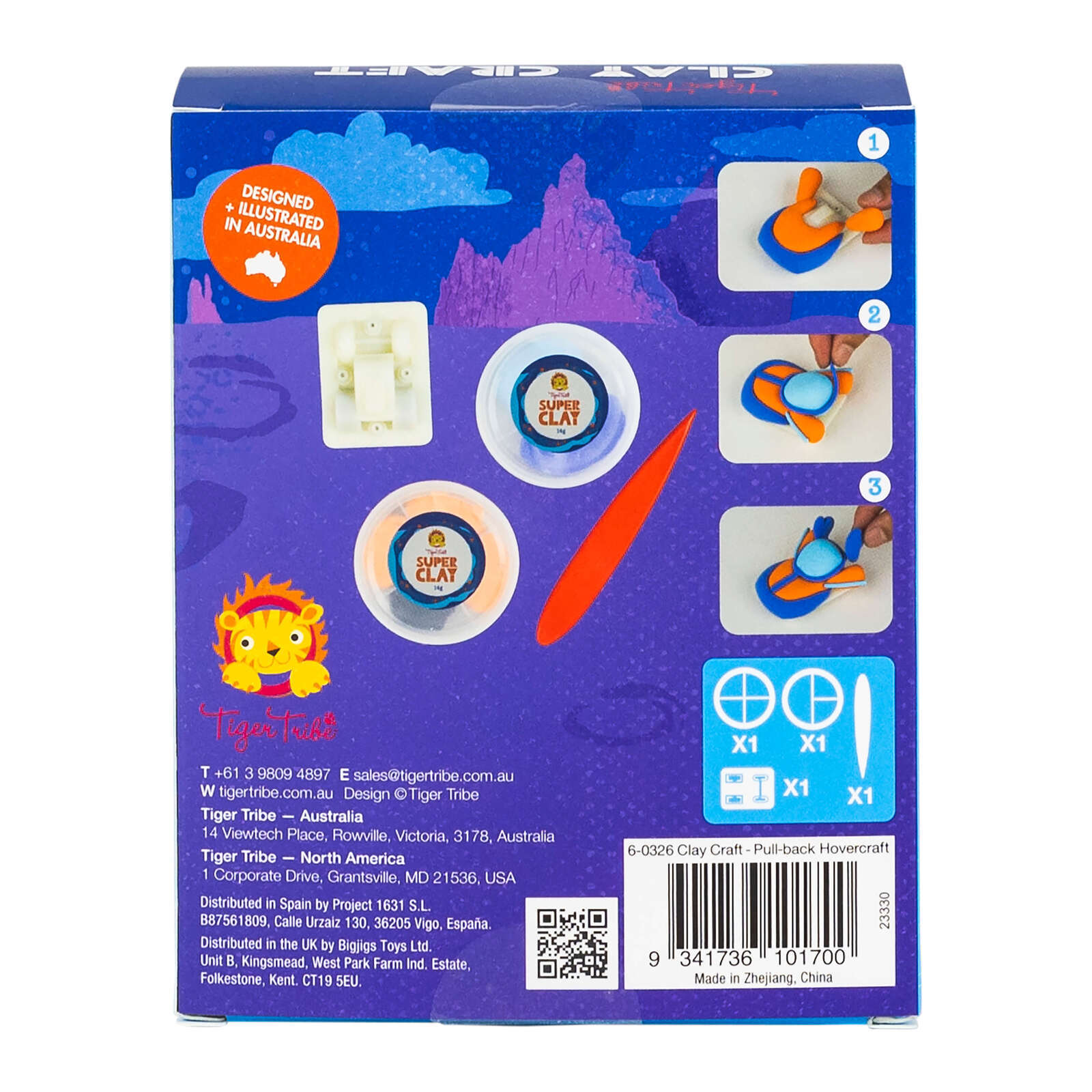 Clay Craft- Pull-Back Hovercraft