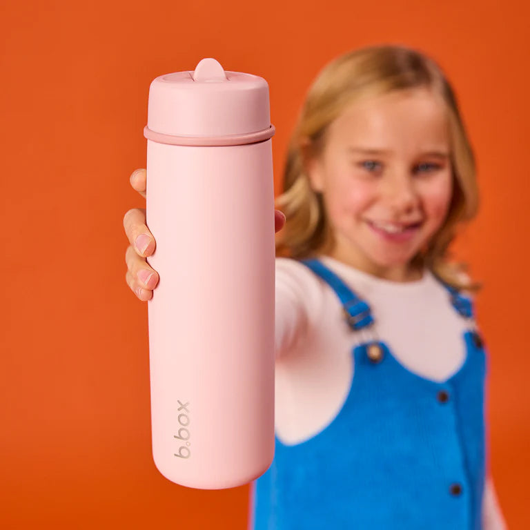 Insulated Flip Top Bottle 690ml (Blush)