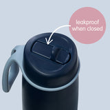 Insulated Flip Top Bottle 690ml (Sea Glass)