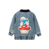 The Smurfs Badge Bomber Jacket