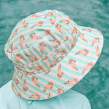 Classic Swim Bucket Beach Hat - Shrimp