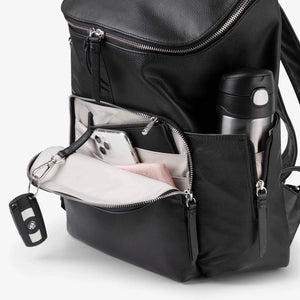 The Frankie Everyday Backpack - Leather (Black)