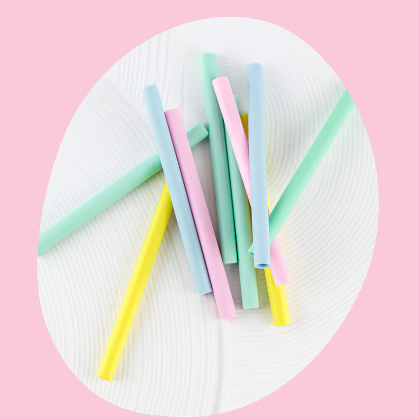 Silicone Straw Set