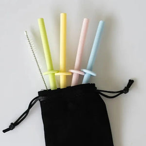 Silicone Straw Set
