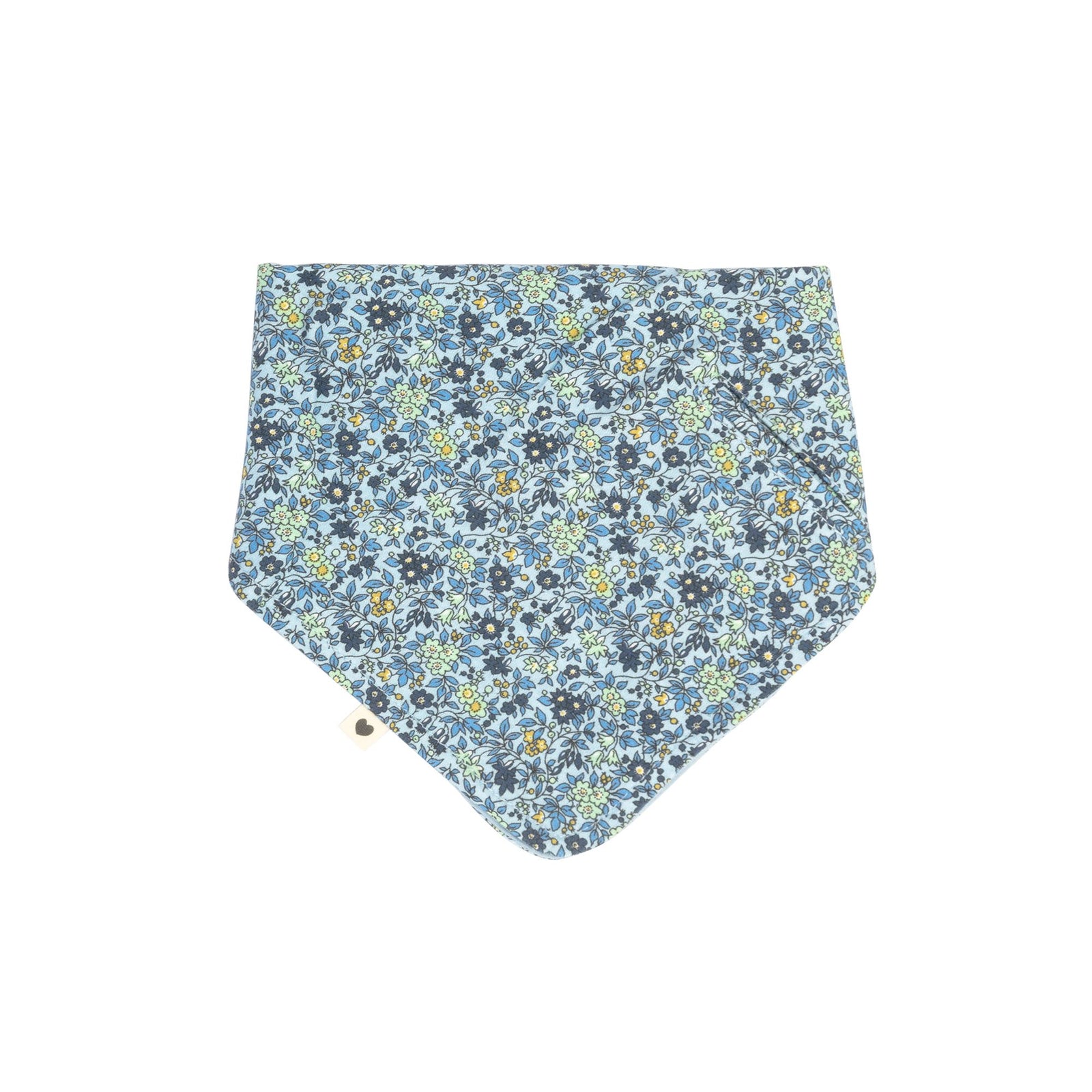 Liberty Bandana Bib (Lawn/Baby Blue)