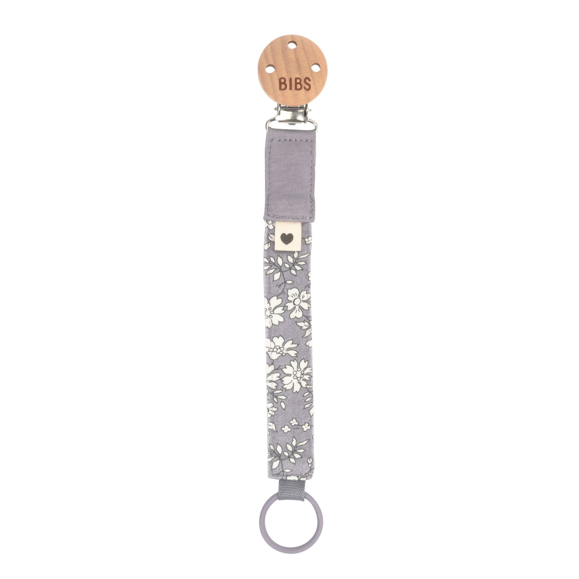Liberty Pacifier Clip (Capel/Fossil Grey)