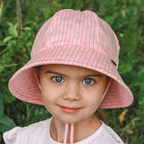 Ponytail Bucket Sun Hat - Ballerina