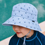 Classic Swim Bucket Beach Hat - Anchor