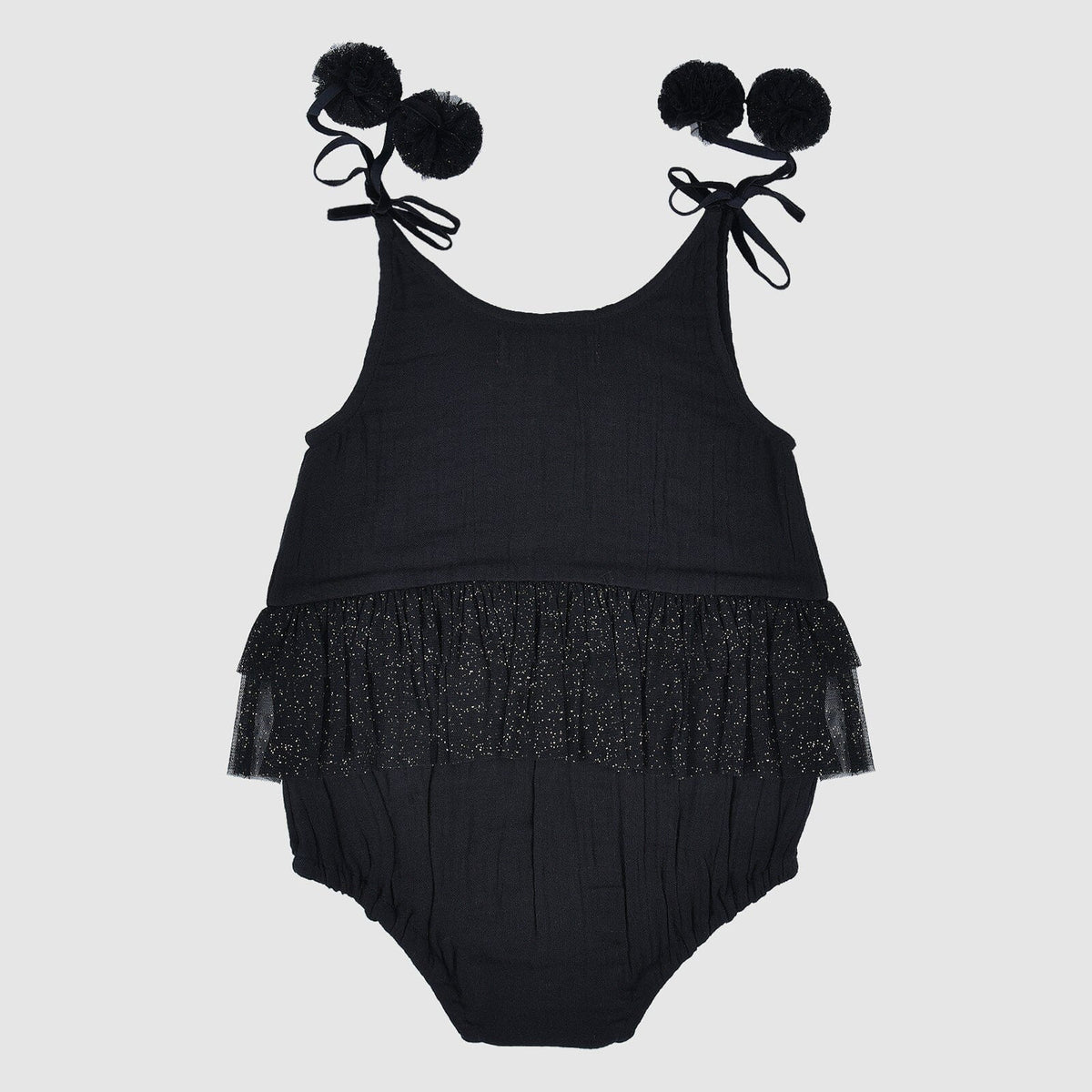 Sabine Tutu Playsuit (Black)