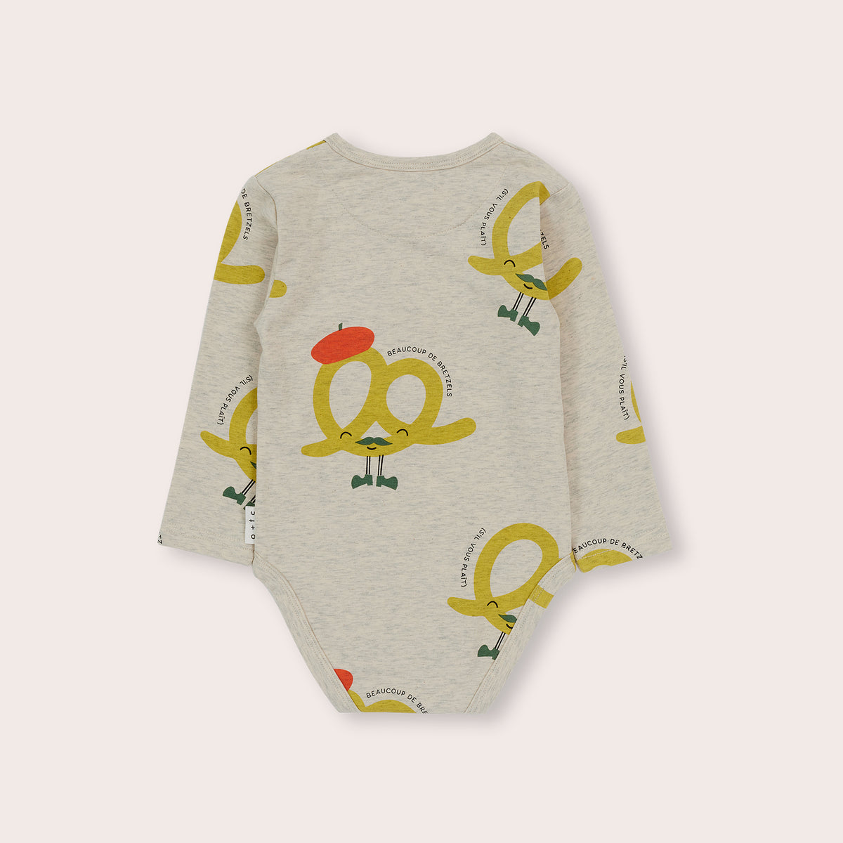 Monsieur Pretzel LS Bodysuit