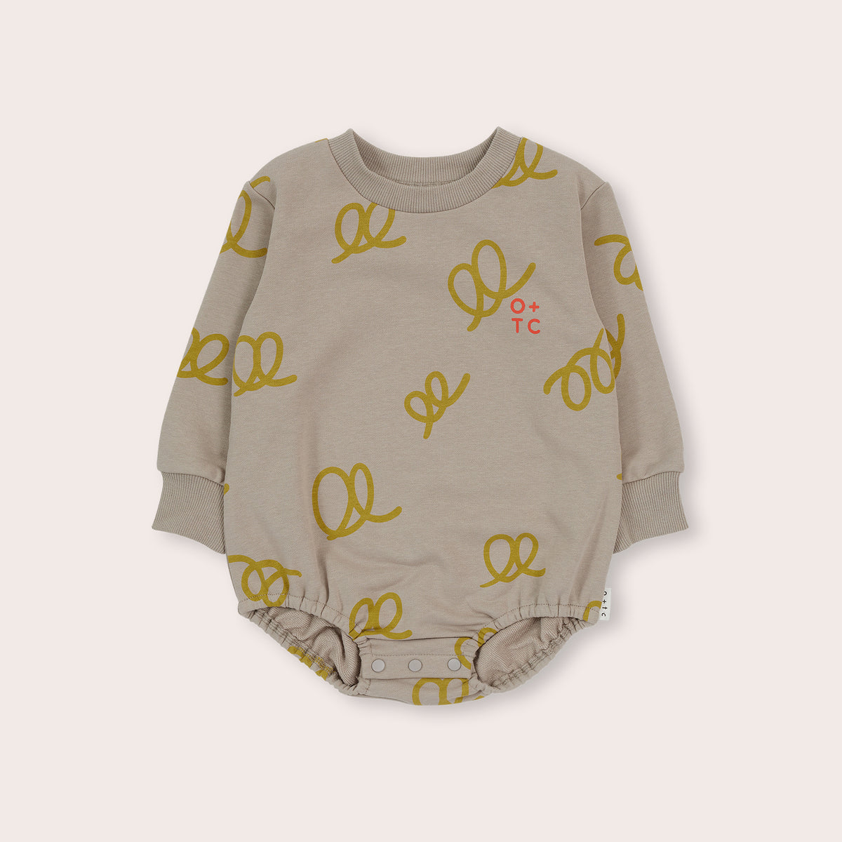 Mini Pretzels Sweater Romper