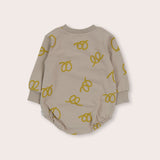 Mini Pretzels Sweater Romper