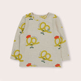 Monsieur Pretzel Long Sleeve Top
