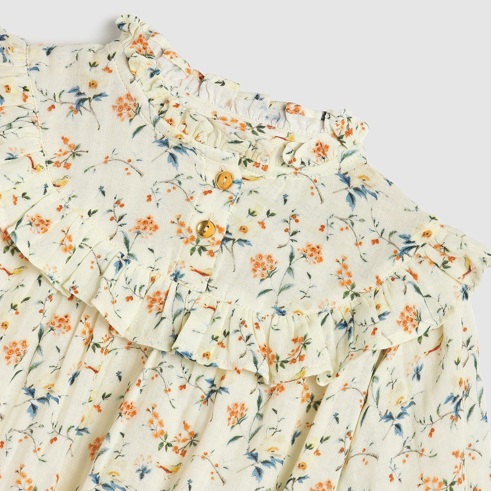 Valerie Playsuit (Natural Bird)