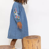 AMELIA DRESS - CHAMBRAY