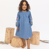 AMELIA DRESS - CHAMBRAY