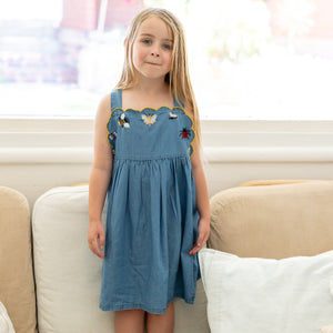 Gia Dress - Chambray